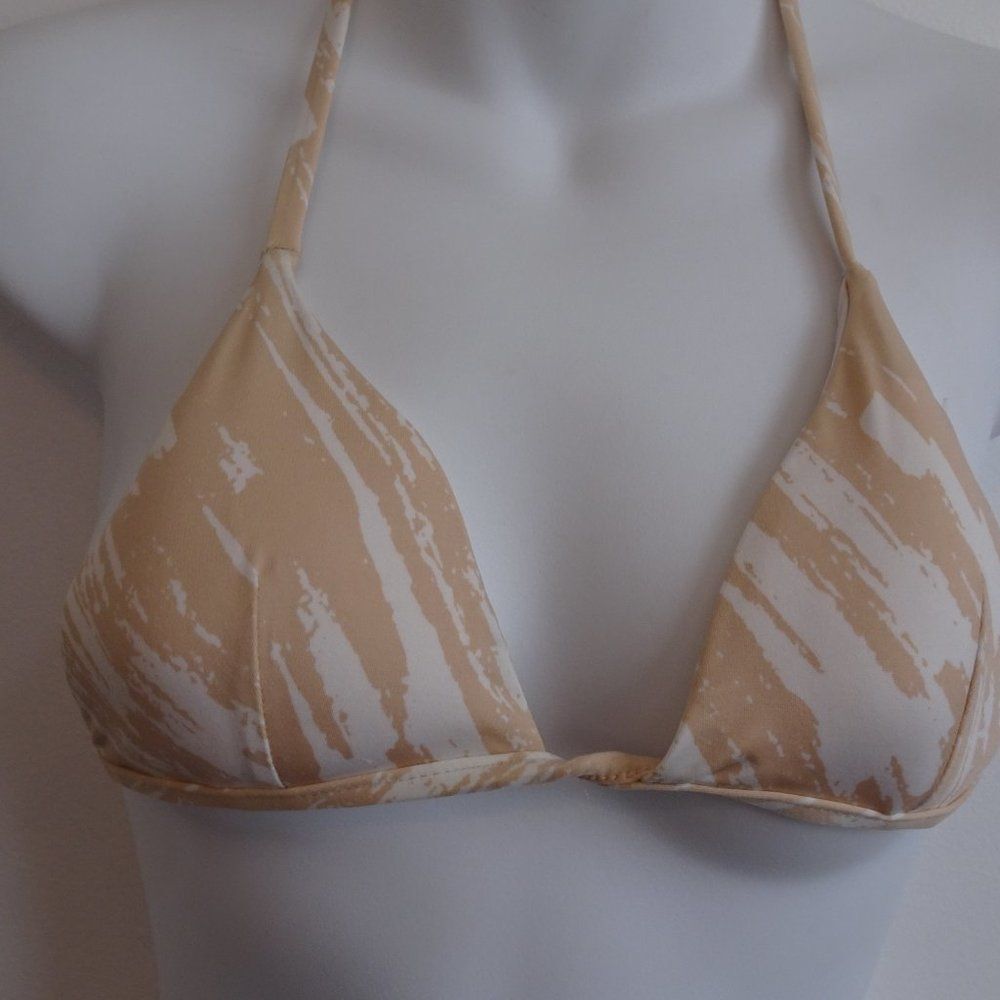 Theory X Onia Dalia String Bikini top Brush Stroke XS and S NWT 90